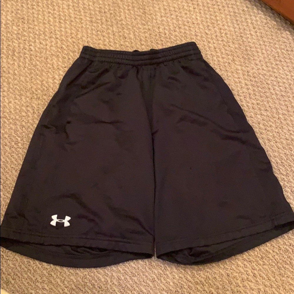 Black under armour shorts